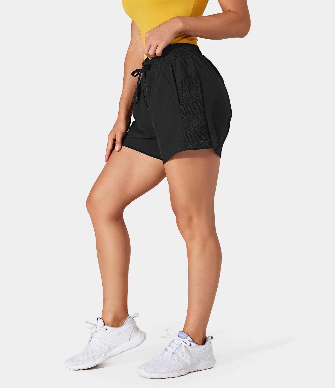 Halara High Waisted Side Pocket Contrast Mesh 2-in-1 Shorts Gym Short - Black - booty shorts compression shorts yoga shorts
Halara High Waisted Side Pocket Contrast Mesh 2-in-1 Shorts Gym Short - Black - booty shorts compression shorts yoga shorts