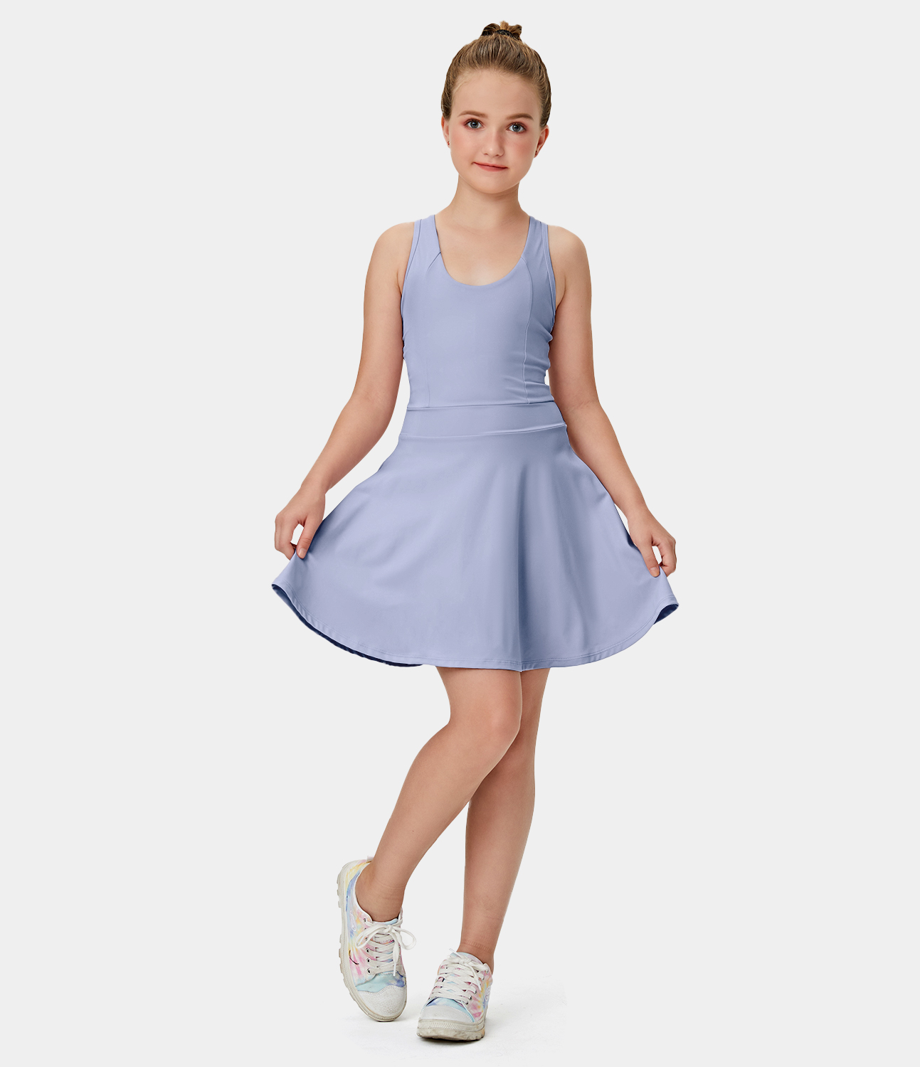 

Halara Everyday Activity Dress-New Classic-Kid's - Light Baby Blue